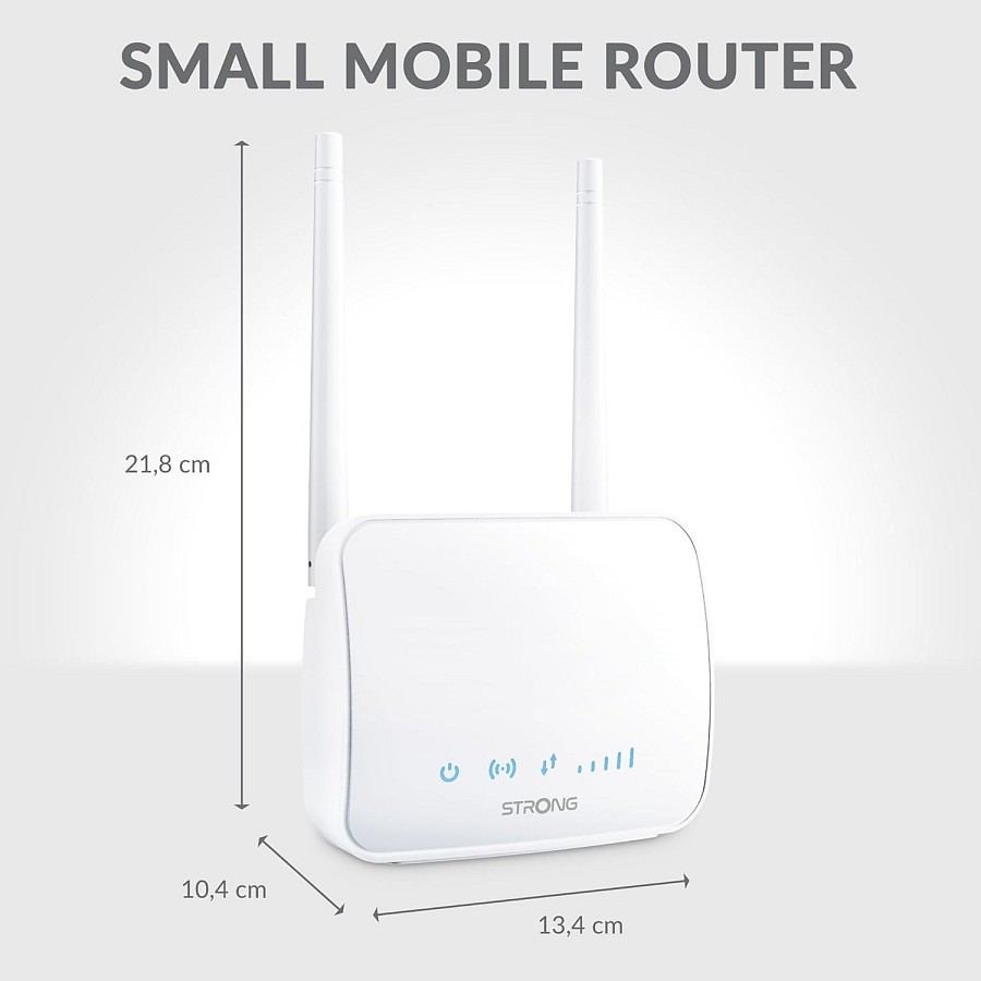 Strong Router 4G LTE CAT4 Wi-Fi N300 Mini 4GROUTER350MUK