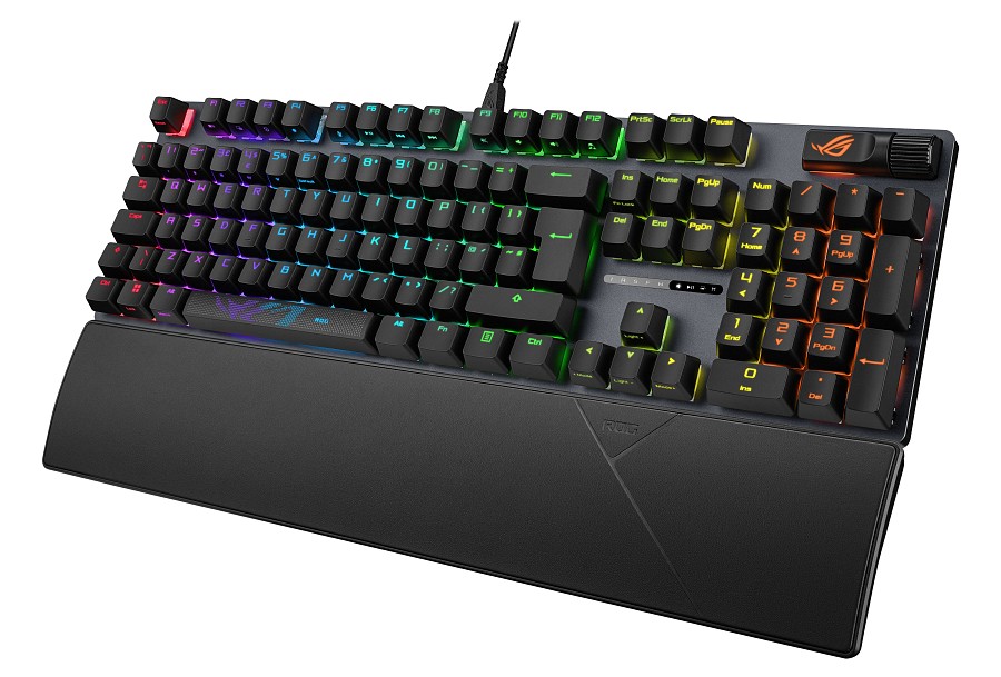 ASUS Gaming Keyboard Mechanical Wired Wrist Rest RGB ROG STRIX SCOPE II X/NXSWV2