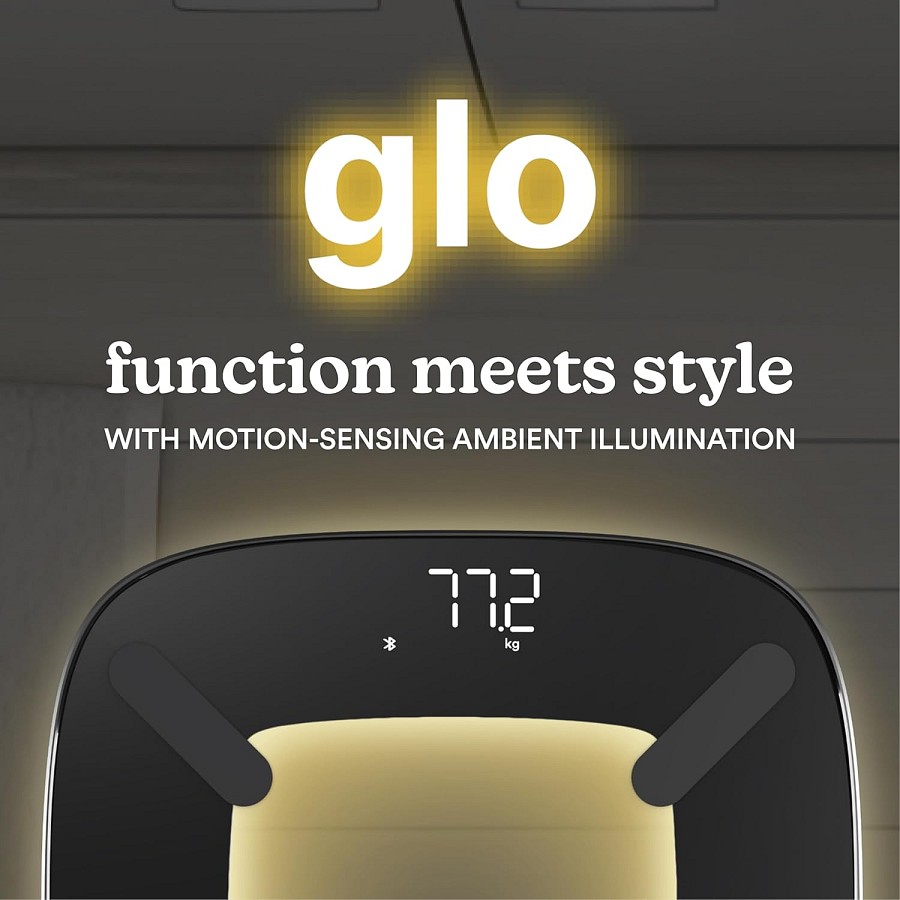 HoMedics Body Scale Glo Smart Analyser SCL-BBC200 Black