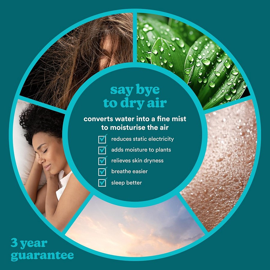 Homedics Air Humidifier TotalComfort Cool Mist Ultrasonic CM18