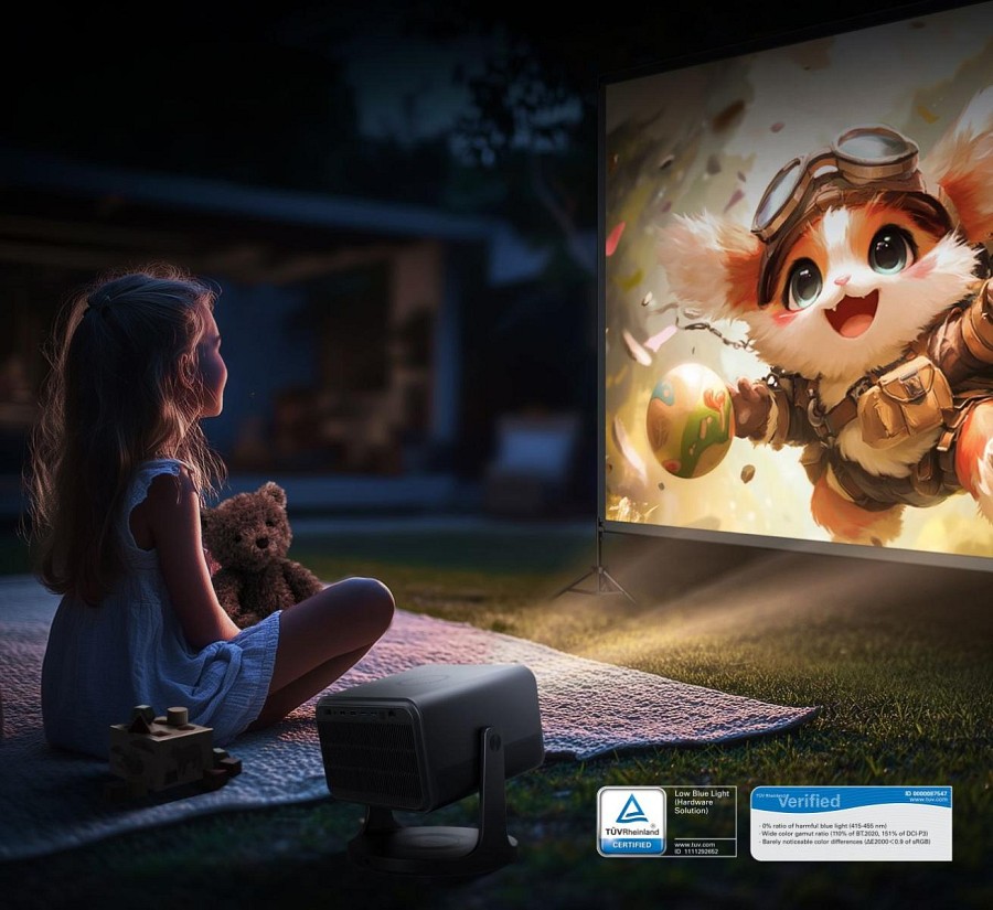 Hisense C2 4K Laser Portable Mini Projector