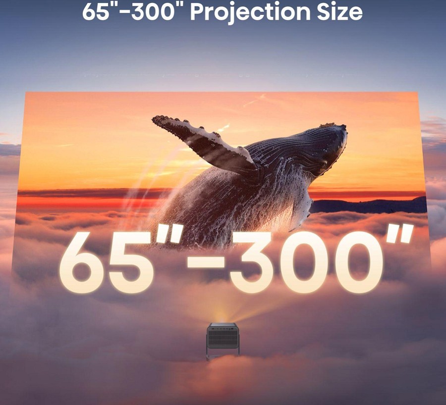 Hisense C2 4K Laser Portable Mini Projector