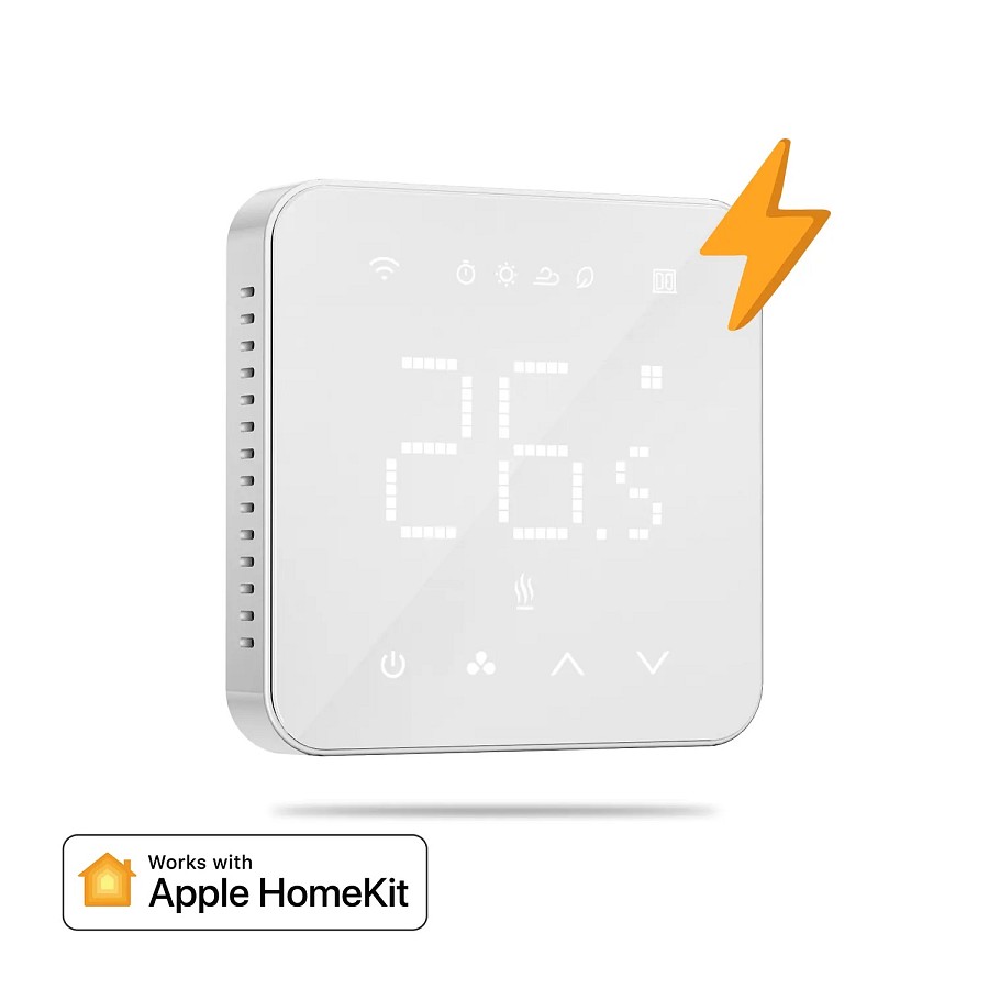 Meross Homekit Smart Wi-Fi Thermostat for Electric Underfloor Heating System MTS200HK-EU