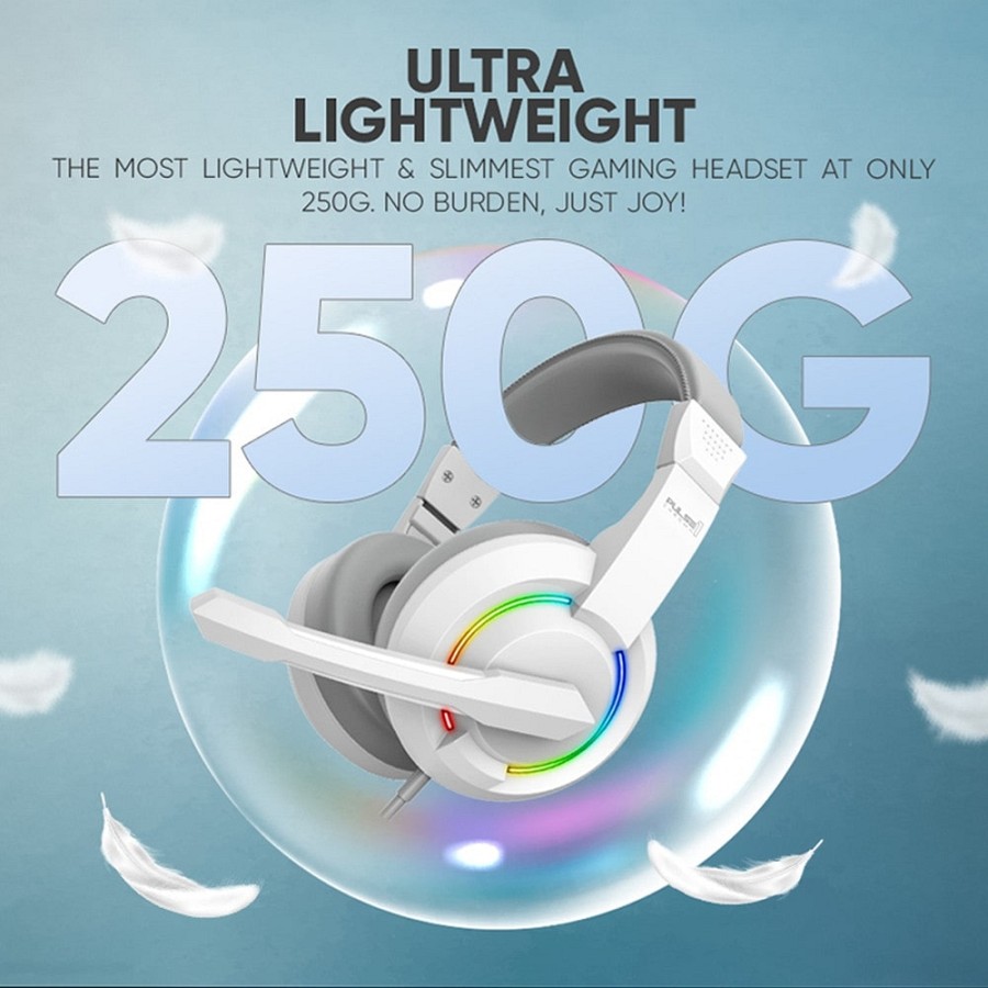 Armaggeddon PULSE 1 Chroma Gaming Headset 3.5mm 2.1 40mm White