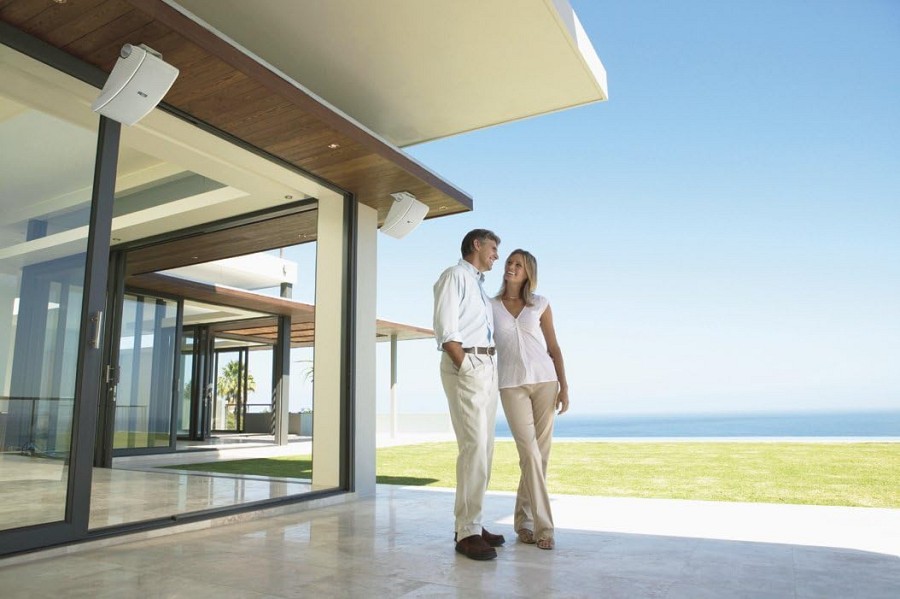 Yamaha NS-AW392 5.25 Onwall All Weather Speakers White (Pair)