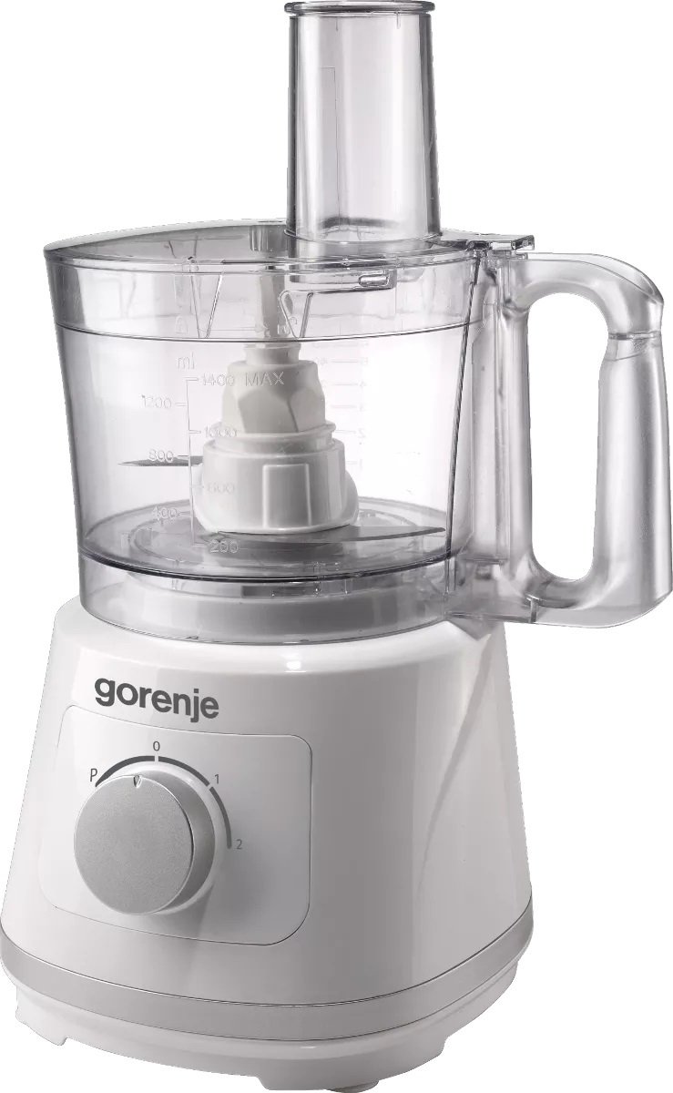 Gorenje Kitchen Blender Food Processor 800W with 5 attachments SB801W White/Inox