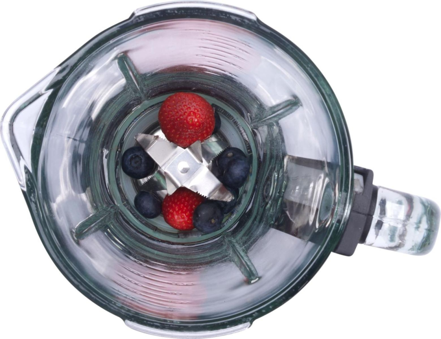 Gorenje Kitchen Blender 1000W 1.5L Glass Jug 21000 RPM 3 Programs B1000DE Black/Inox