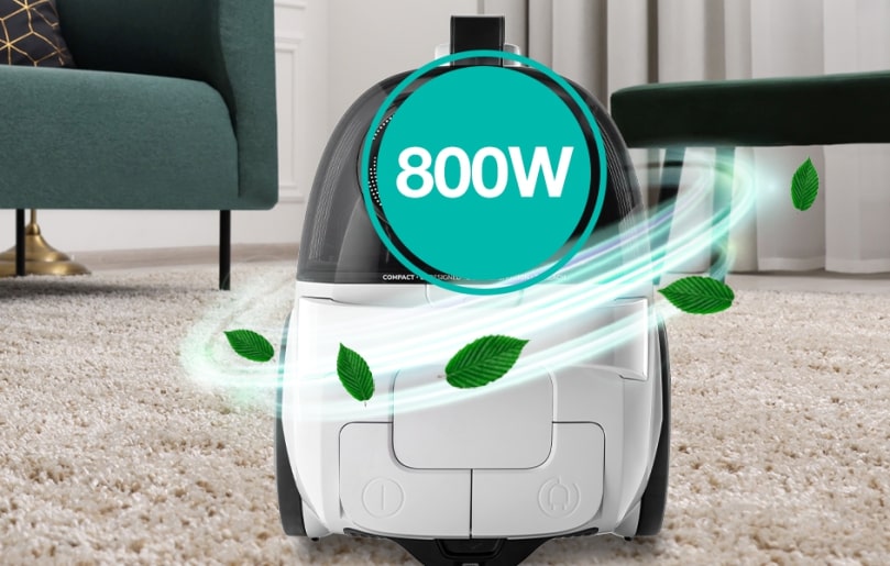 Gorenje Cleaning Vacuum Bagless 800W 2.2L VCE01G2AW