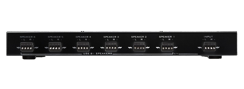 Artsound SVC6.2B Stereo Volume Control 6 pairs Black