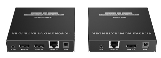 Lenkeng HDMI Extender over IP 4K60Hz 120m 1G IR Loop LKV582