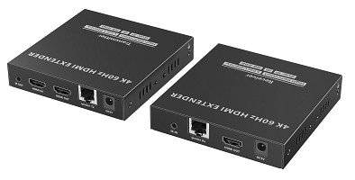 Lenkeng HDMI Extender over IP 4K60Hz 120m 1G IR Loop LKV582