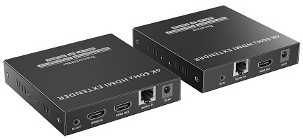 Lenkeng HDMI Extender over IP 4K60Hz 120m 1G IR Loop LKV582