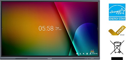 OPEN BOX Viewsonic Viewboard Interactive Display Touch 65 4K QuadCore 8GB Android11 IFP6533-G