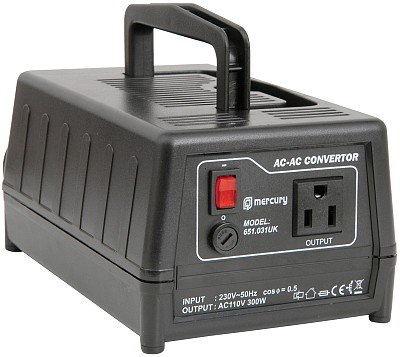 Mercury SDVC-300 US to UK Voltage Converter 230V-110V 300W 651.031UK