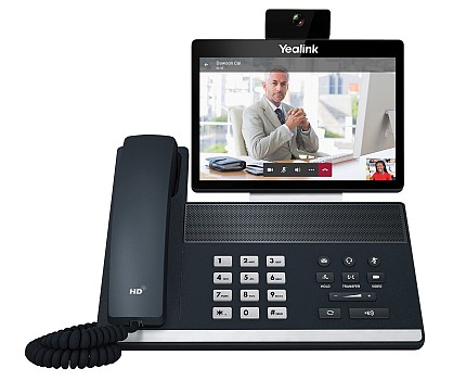 Yealink MS Teams Video Phone with 8.0 Touch Screen, Camera, HDMI, USB, Bluetooth, Wi-Fi & Hybrid Mode VP59 TEAMS