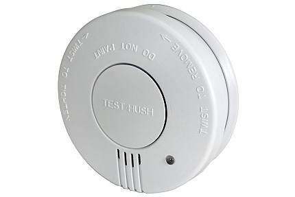 Mercury SD102P Smoke Detector with Hush 350.126UK