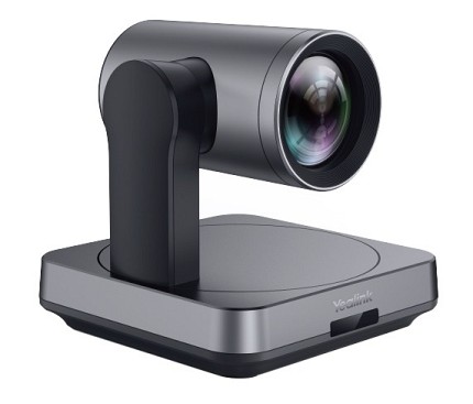 Yealink Video Conferencing Camera USB 4K with Mechanical PTZ, Optical Zooom & Auto Framing UVC84 for Large Rooms