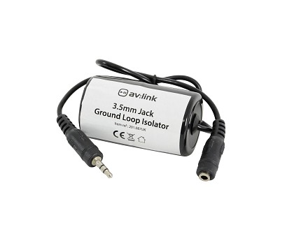 AV:Link Ground Loop Isolator 3.5mm Jack-Socket 201.087UK