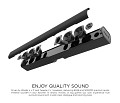 SonicGear STUDIOBAR 500HD Maverick 100W HiFi DSP Soundbar BT-USB-HDMI