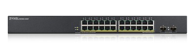 Zyxel SP 26-Port Gigabit PoE Managed Switch, 24 x PoE 170W GS190024HPV2