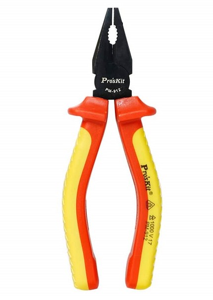 Proskit VDE Insulated Combination Pliers PM-912