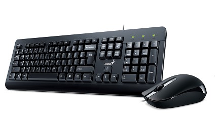 Genius Keyboard-Mouse Set Wired KM-160 Greek