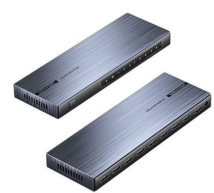Vention HDMI Splitter 8-Port 4K 1.4 w/UK PSU AKQB0-UK