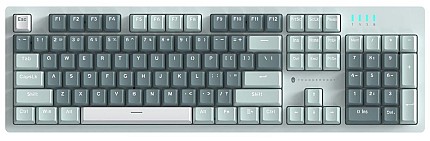 Thunderobot K104 Gaming Mechanical Keyboard 104 Red Switch Keys