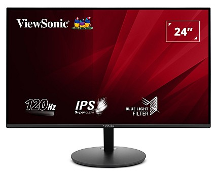 Viewsonic Monitor VA 24 Full-HD IPS 120Hz HDMI/VGA VA24E1-H