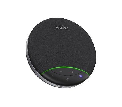 Yealink Speakerphone USB & Bluetooth Portable with AI Microphone 4m Voice Pickup SP92 USB-C/A