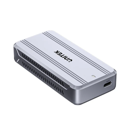 Unitek USB-C NVME/PCIe Enclosure USB 4.0 40Gbps w/Cooling Fan S1242A