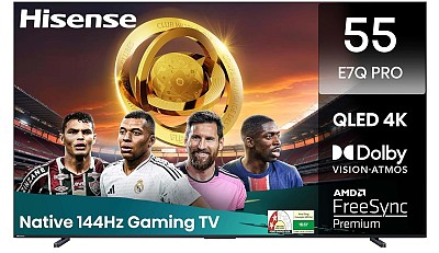 Hisense 55E7Q PRO 55 4K Smart QLED TV 144 HZ