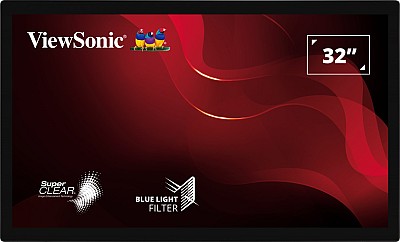 ViewSonic Monitor Touch 32 Open Frame IP65 with 24/7 Operation HDMI/DP TD3207