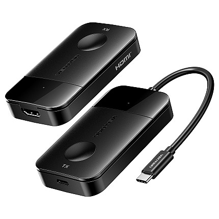 Vention HDMI Wireless Transmitter-Receiver HDMI to USB-C 4K30Hz ADOBB