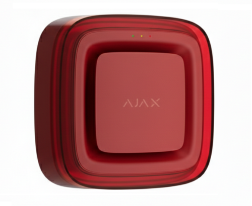 Ajax EN54 Fire Detection Siren/Strobe (Sounder/VAD) Red