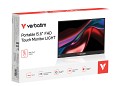 Verbatim Monitor Portable Touch 15.6 Full-HD USB-C LIGHT Series