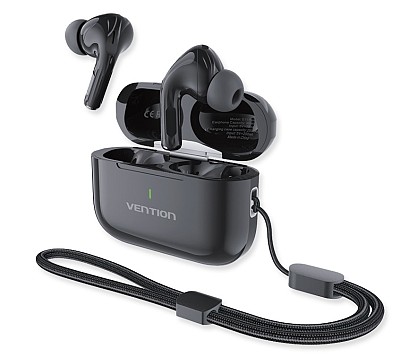 Vention Earphones BT TWS InEar ECHO LITE E11 Plus Black NBVB0-Plus