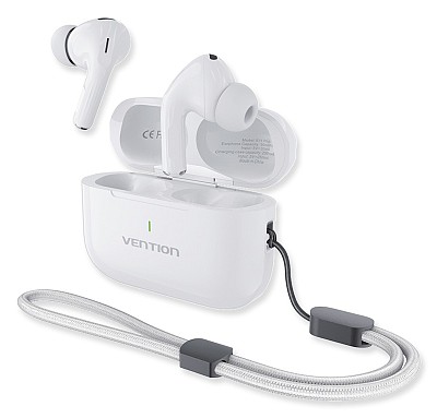 Vention Earphones BT TWS InEar ECHO LITE E11 Plus White NBVW0-Plus